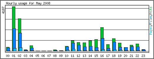 Hourly usage