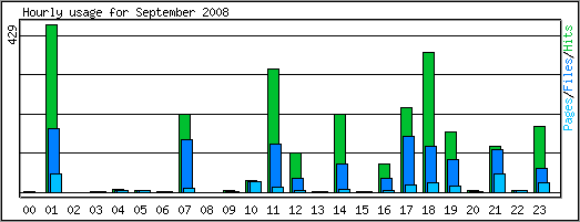 Hourly usage