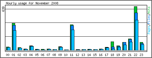 Hourly usage