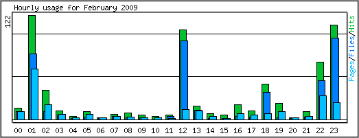 Hourly usage