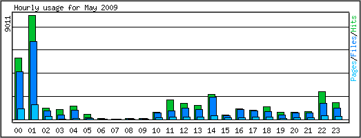 Hourly usage