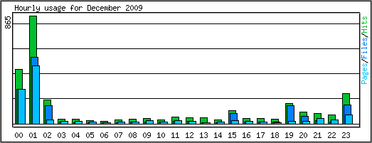 Hourly usage