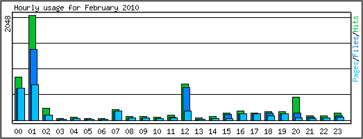 Hourly usage